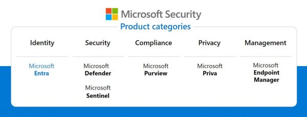 microsoft product categories